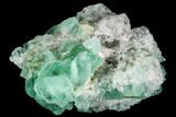 Green Fluorite Crystal Cluster - South Africa #111569-1